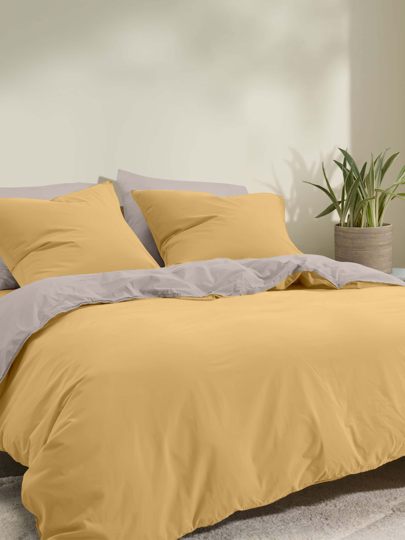 Пододеяльник ранфорс HONEY Cosas модель DuoRfr_11Honey-84Quartz_160q Фото