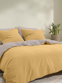 Пододеяльник ранфорс HONEY Cosas модель DuoRfr_11Honey-84Quartz_160q Фото