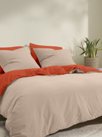 Пододеяльник ранфорс MAGNOLIA Cosas модель DuoRfr_12Magnolia-103Orange_160q Фото