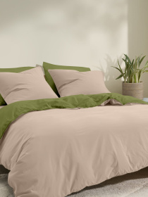 Пододеяльник ранфорс MAGNOLIA Cosas модель DuoRfr_12Magnolia-74Avocado_160q Фото
