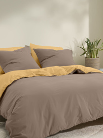 Пододеяльник ранфорс ESPRESSO HONEY Cosas модель DuoRfr_15Espresso-11Honey_160q Фото