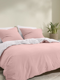 Пододеяльник ранфорс PETAL Cosas модель DuoRfr_30RoseLight-40Rose_160q Фото