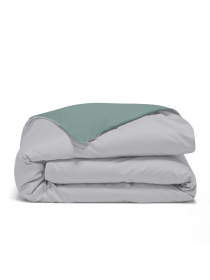 Пододеяльник ранфорс SMOKY Cosas модель DuoRfr_52Grey-104Ashmint_160q Фото