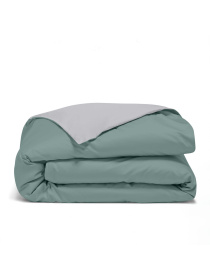 Пододеяльник ранфорс SMOKY Cosas модель DuoRfr_52Grey-104Ashmint_160q Фото