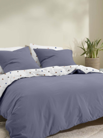 Підковдра ранфорс STEEL DELTA Cosas модель DuoRfr_56Steel-DeltaColor_160q Фото