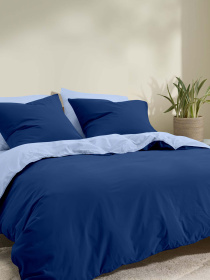 Пододеяльник ранфорс DENIM BREEZE Cosas модель DuoRfr_81Denim-62Maya_160q Фото