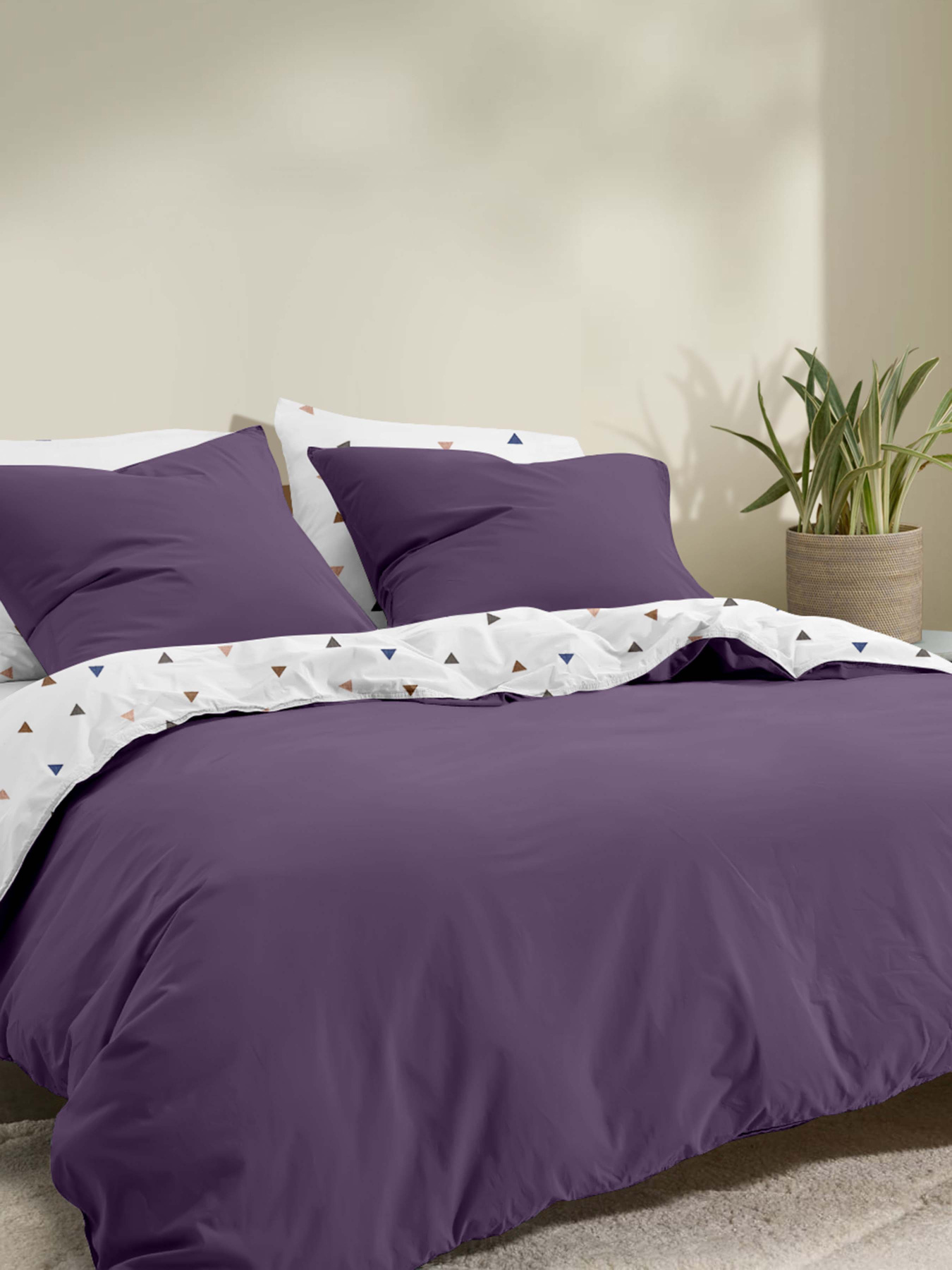 Пододеяльник ранфорс AURORA DELTA Cosas модель DuoRfr_DeltaColor-95Aurora_160q Фото