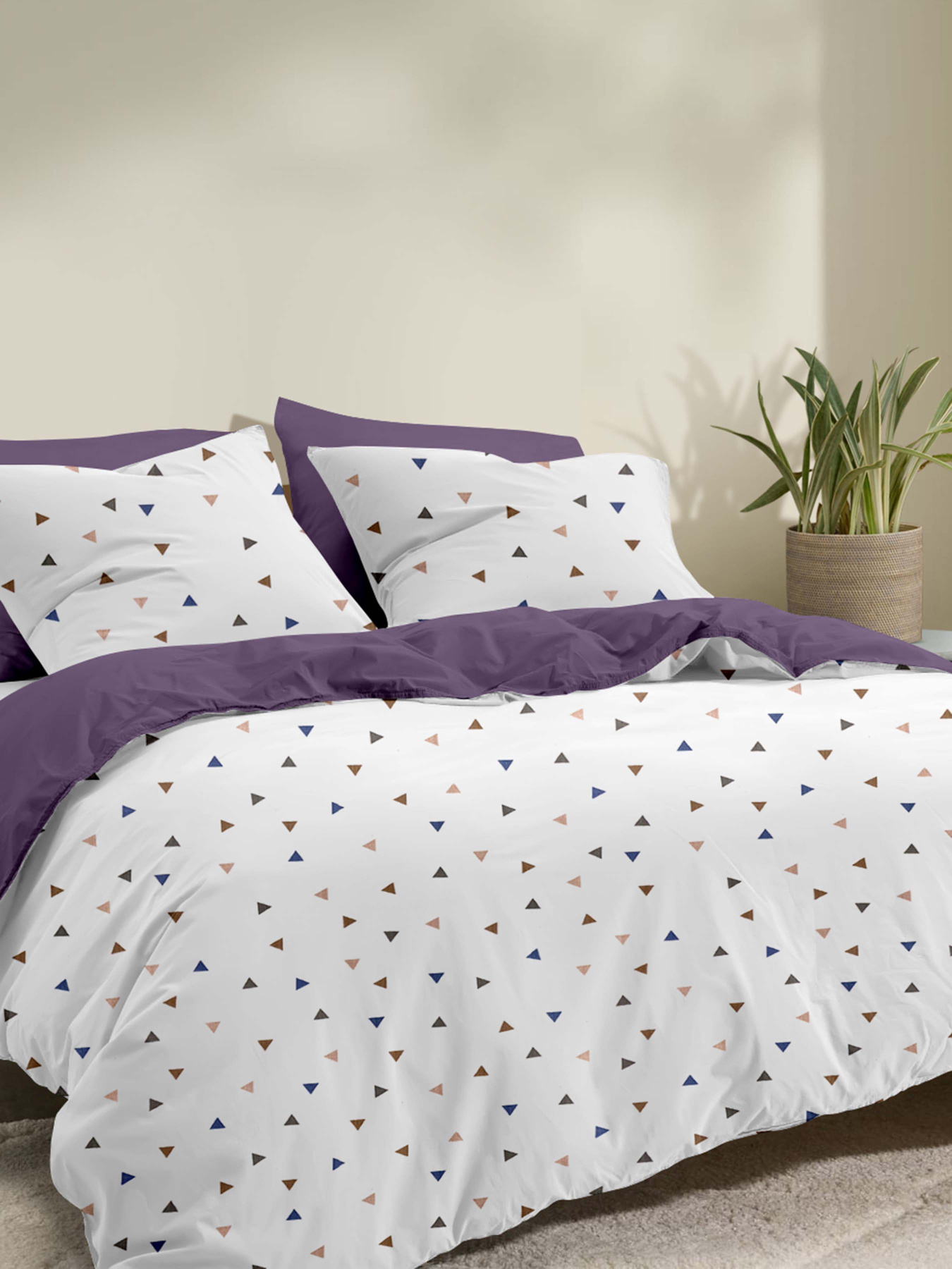 Пододеяльник ранфорс AURORA DELTA Cosas модель DuoRfr_DeltaColor-95Aurora_160q Фото