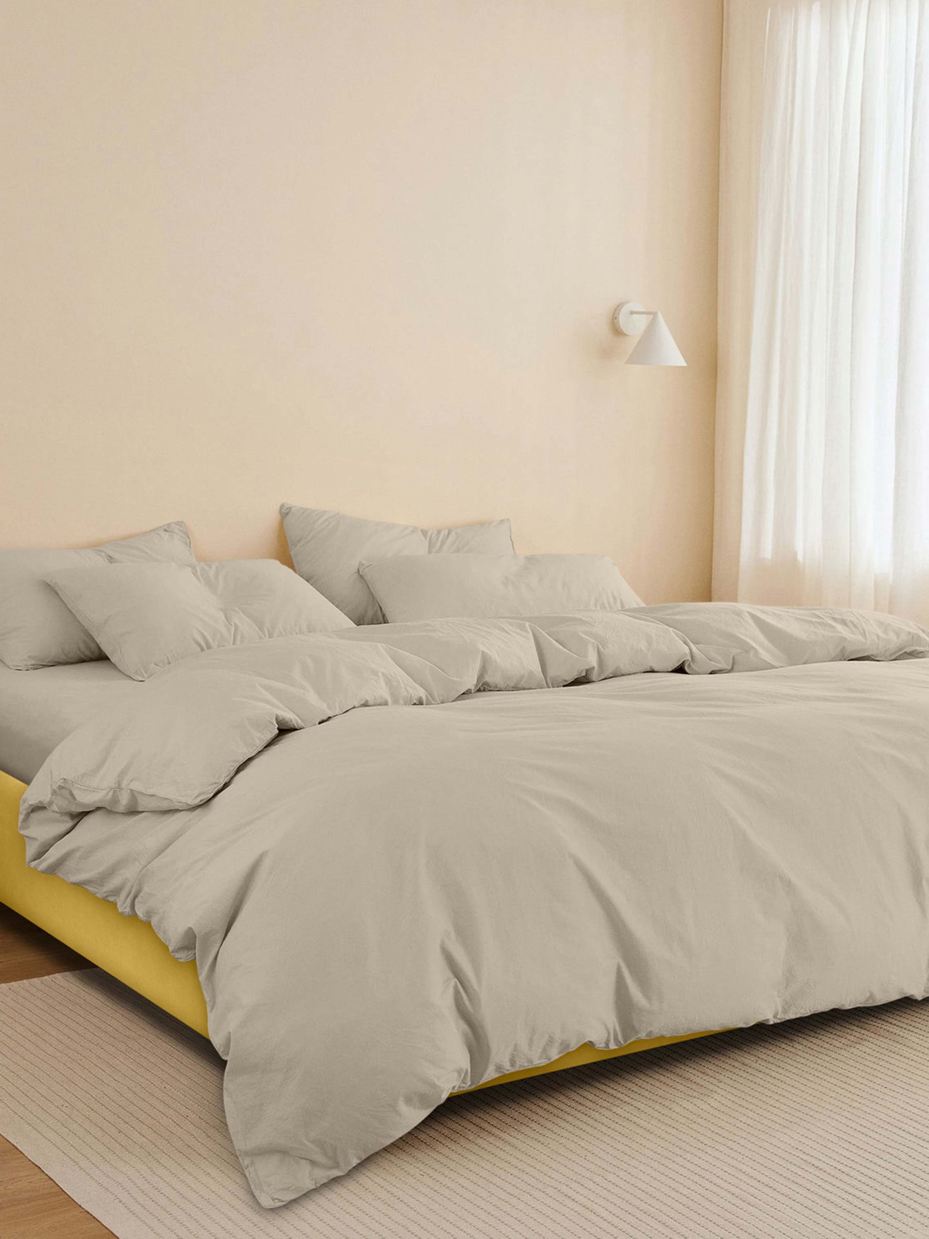 Пододеяльник ранфорс BISCUIT Cosas модель Ranfors_Beige_145x210q Фото