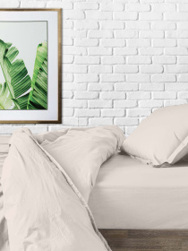 Пододеяльник ранфорс IVORY Cosas модель Ranfors_Cappuccino_145x210q Пододеяльник ранфорс IVORY Cosas модель Ranfors_Cappuccino_145x210q Фото