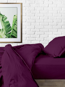 Пододеяльник ранфорс DARK BLUEBERRY Cosas модель Ranfors_CherryDark_145x210q Пододеяльник ранфорс DARK BLUEBERRY Cosas модель Ranfors_CherryDark_145x210q Фото