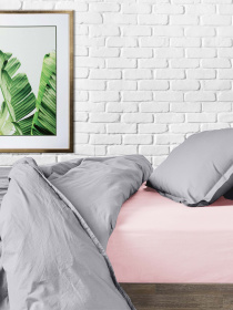 Пододеяльник ранфорс SMOKY Cosas модель Ranfors_Grey_140q Фото