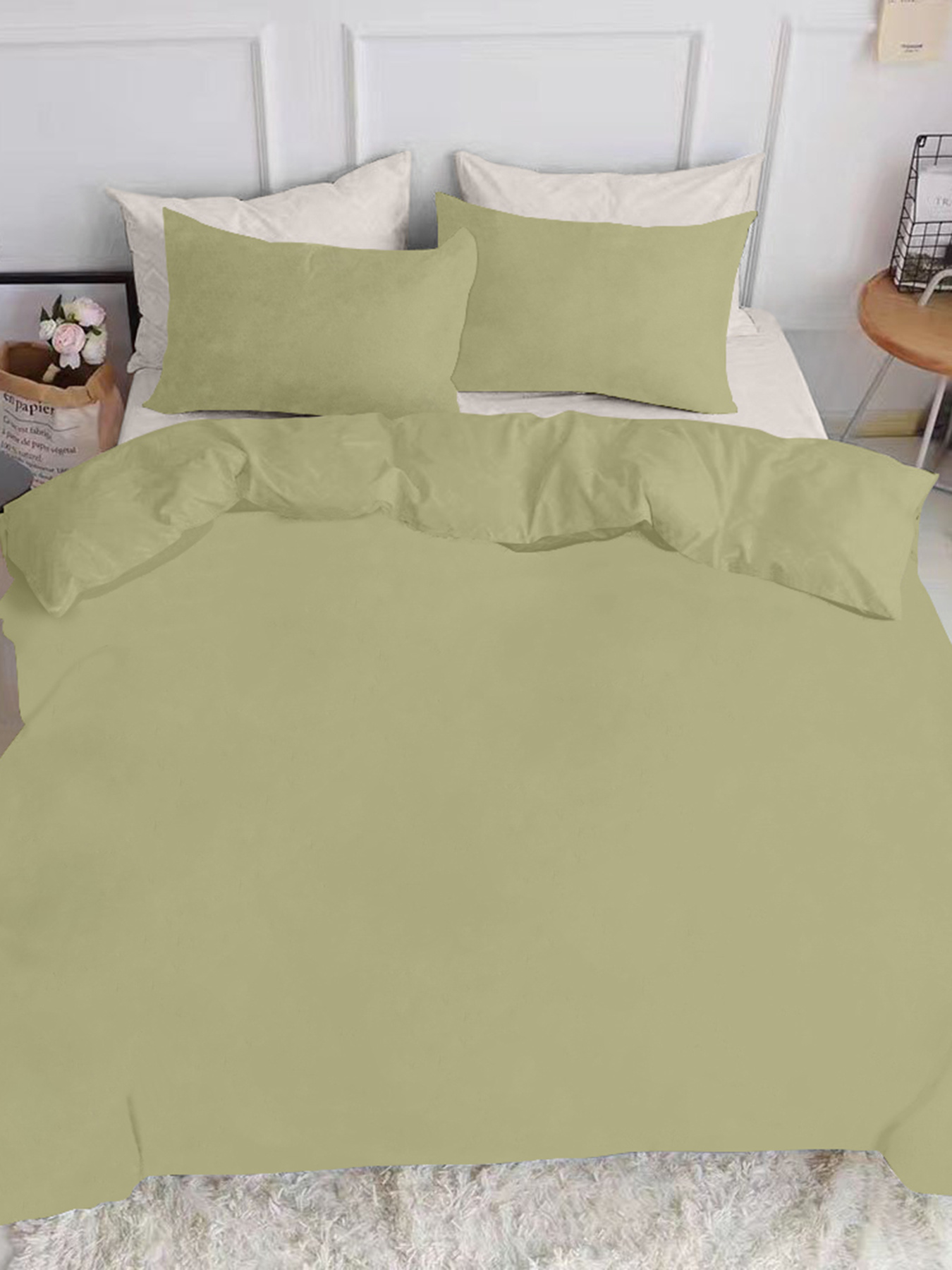 Пододеяльник ранфорс OLIVE Cosas модель Ranfors_Olive_145x210q Фото