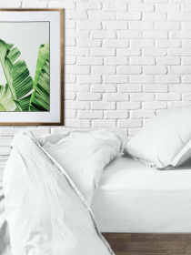 Пододеяльник ранфорс SNOW Cosas модель Ranfors_White_140q Фото