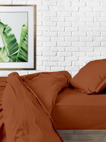 Пододеяльник ранфорс СINNAMON Cosas модель Ranfors122_Cinnamon_140q Фото