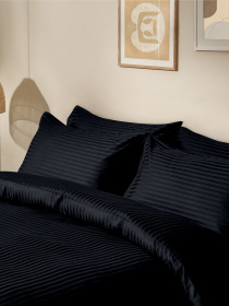 Пододеяльник сатин ROADS ONYX Cosas модель StrSatin_00Onyx_110x140q Фото