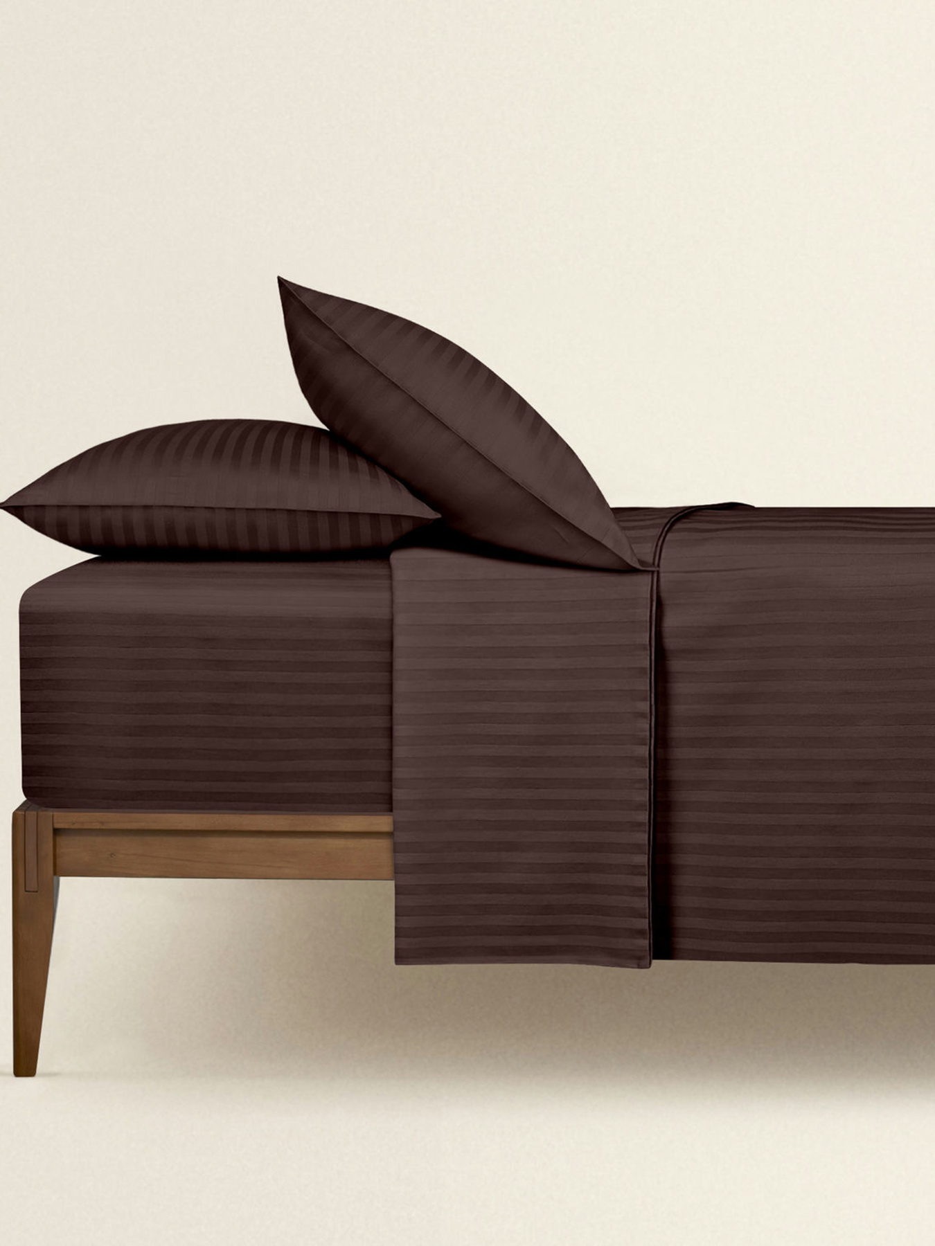 Пододеяльник сатин ROADS WALNUT Cosas модель StrSatin_26Walnut_110x140q Фото