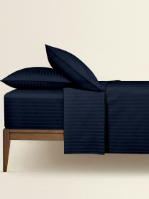 Пододеяльник сатин ROADS NAVY Cosas модель StrSatin_51Navy_110x140q Фото