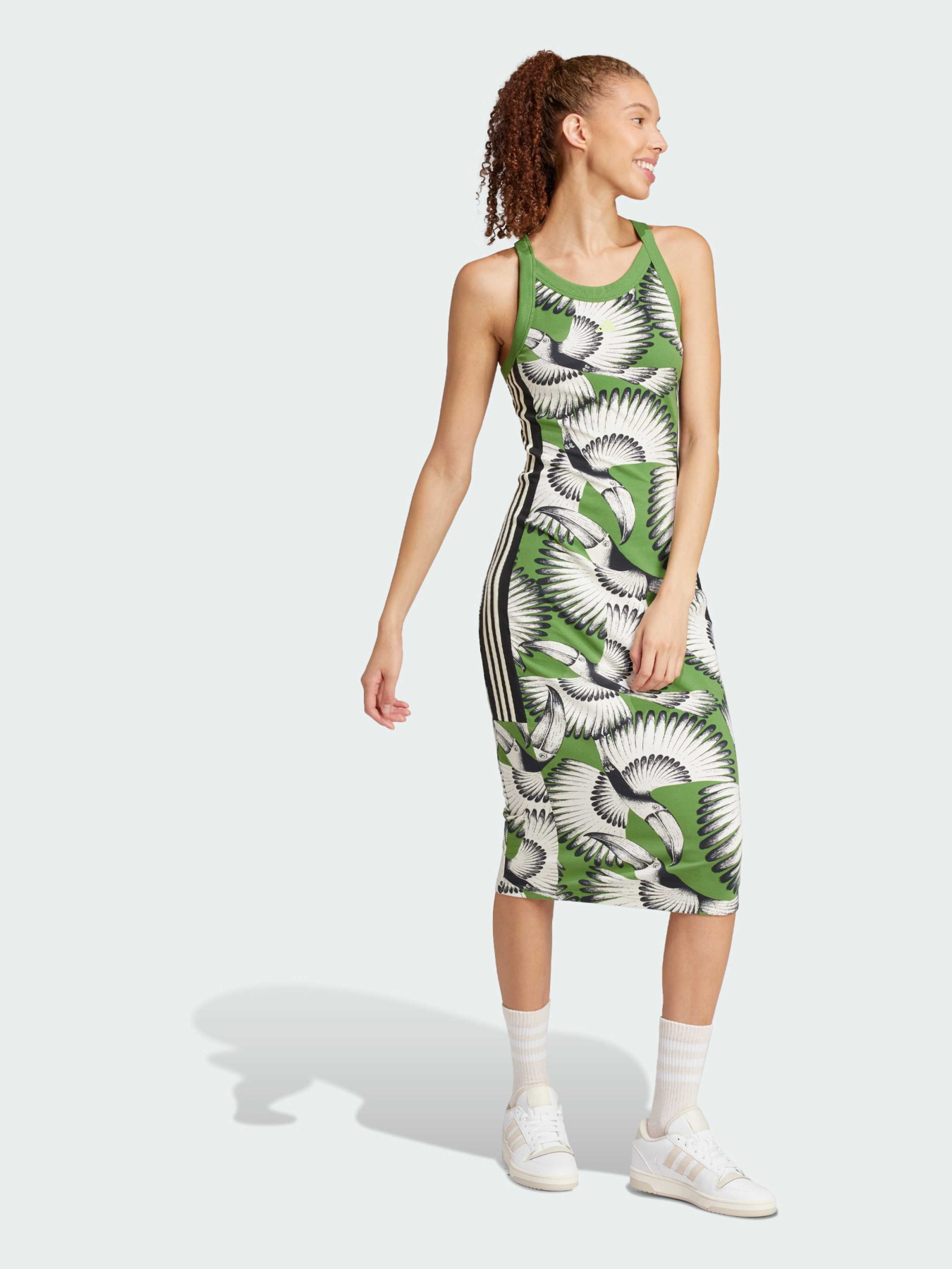 Платье миди Adidas модель JD6314 Фото