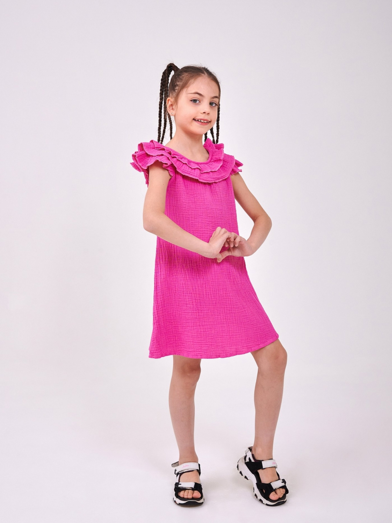 Сарафан SMIL Модель smil_120411-malinovyj Фото