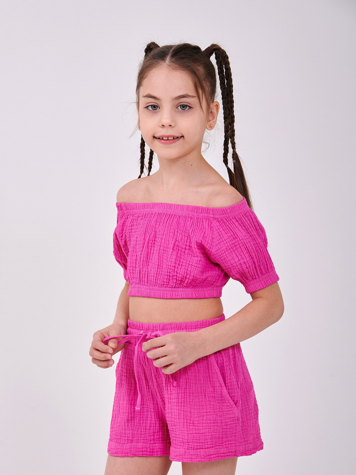 Шорти SMIL модель smil_112444-malinovyj Фото