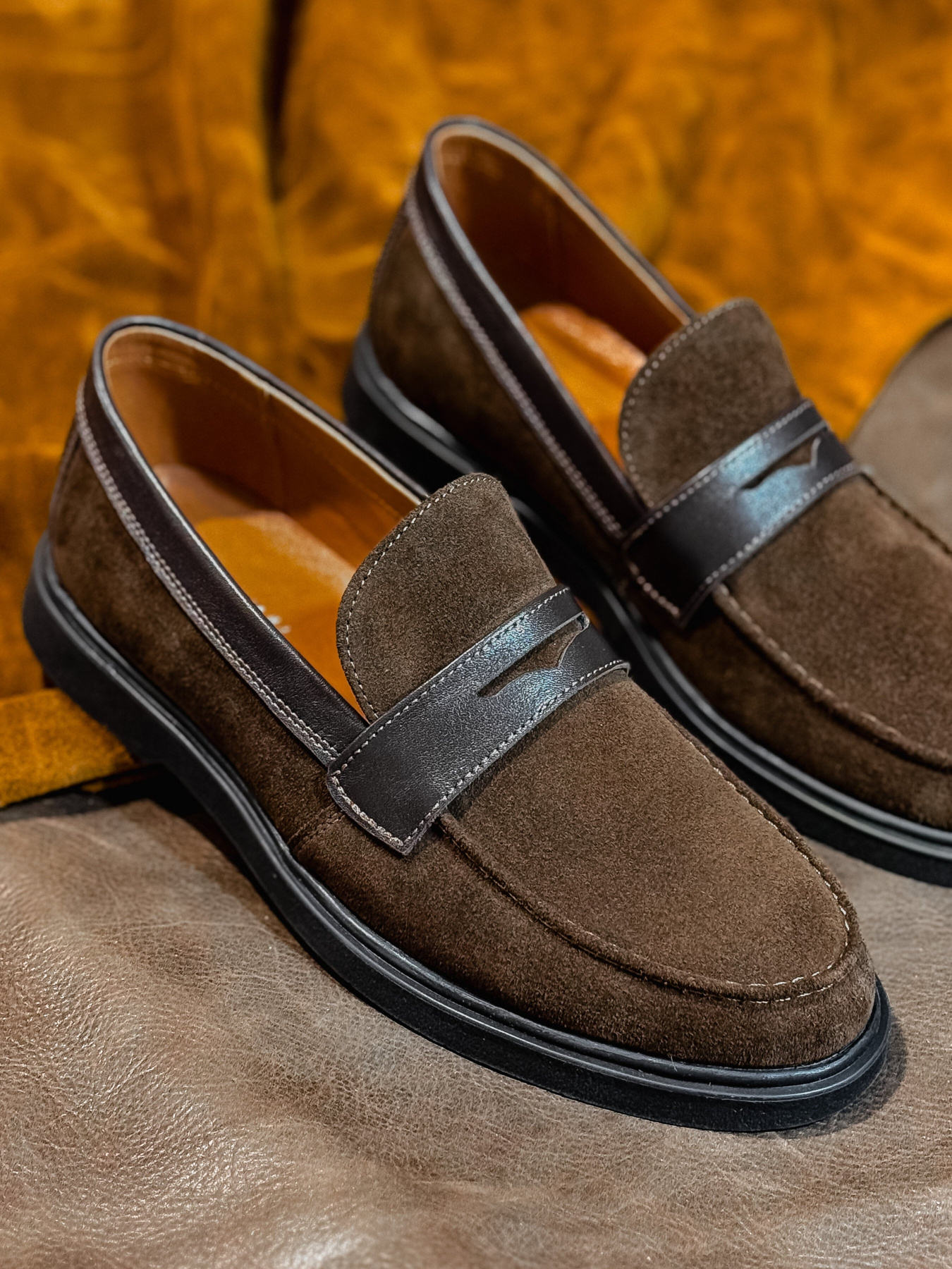 Лоферы Legessy модель BROOKLYN_COFFEE Фото