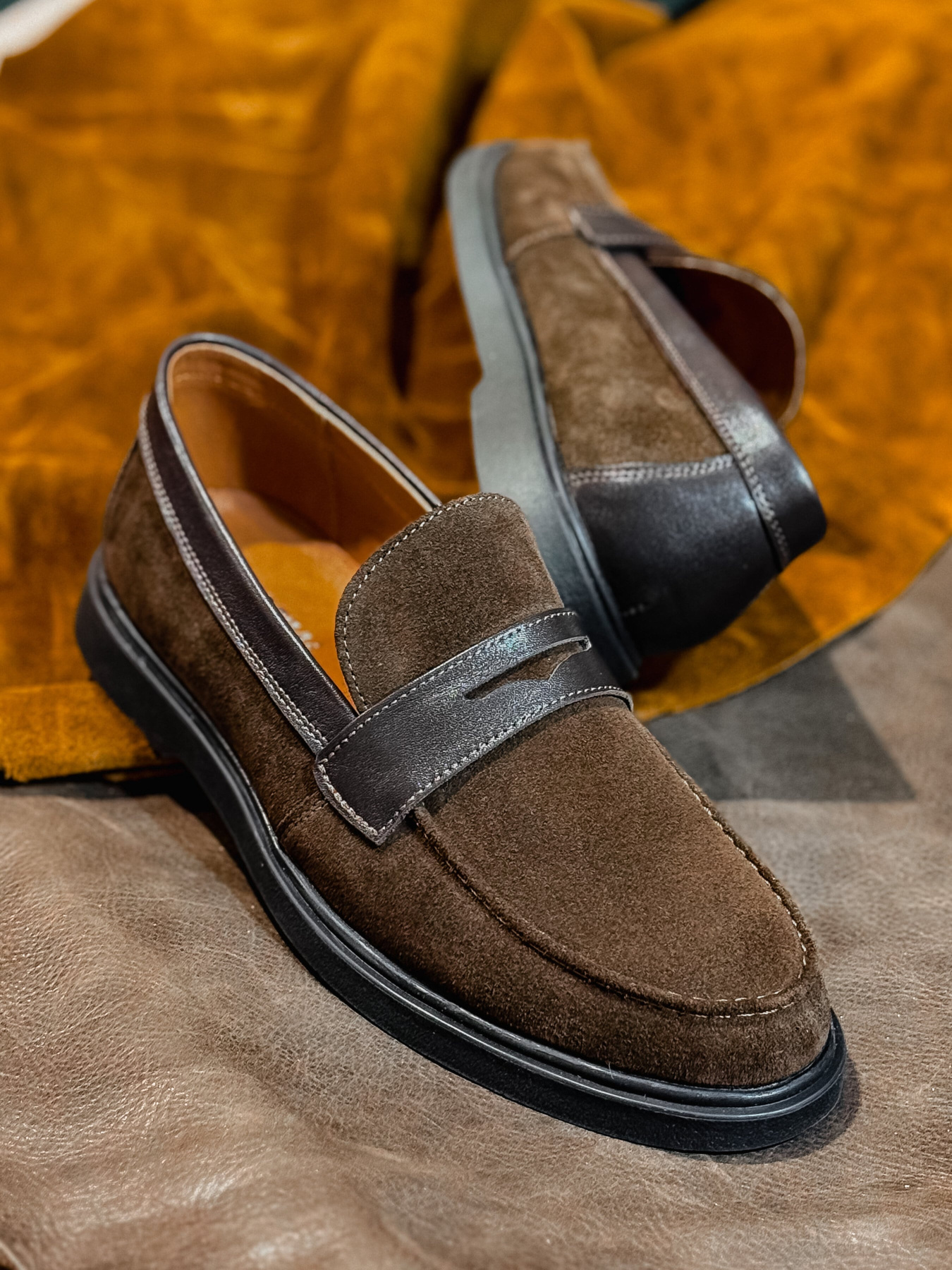 Лоферы Legessy модель BROOKLYN_COFFEE Фото