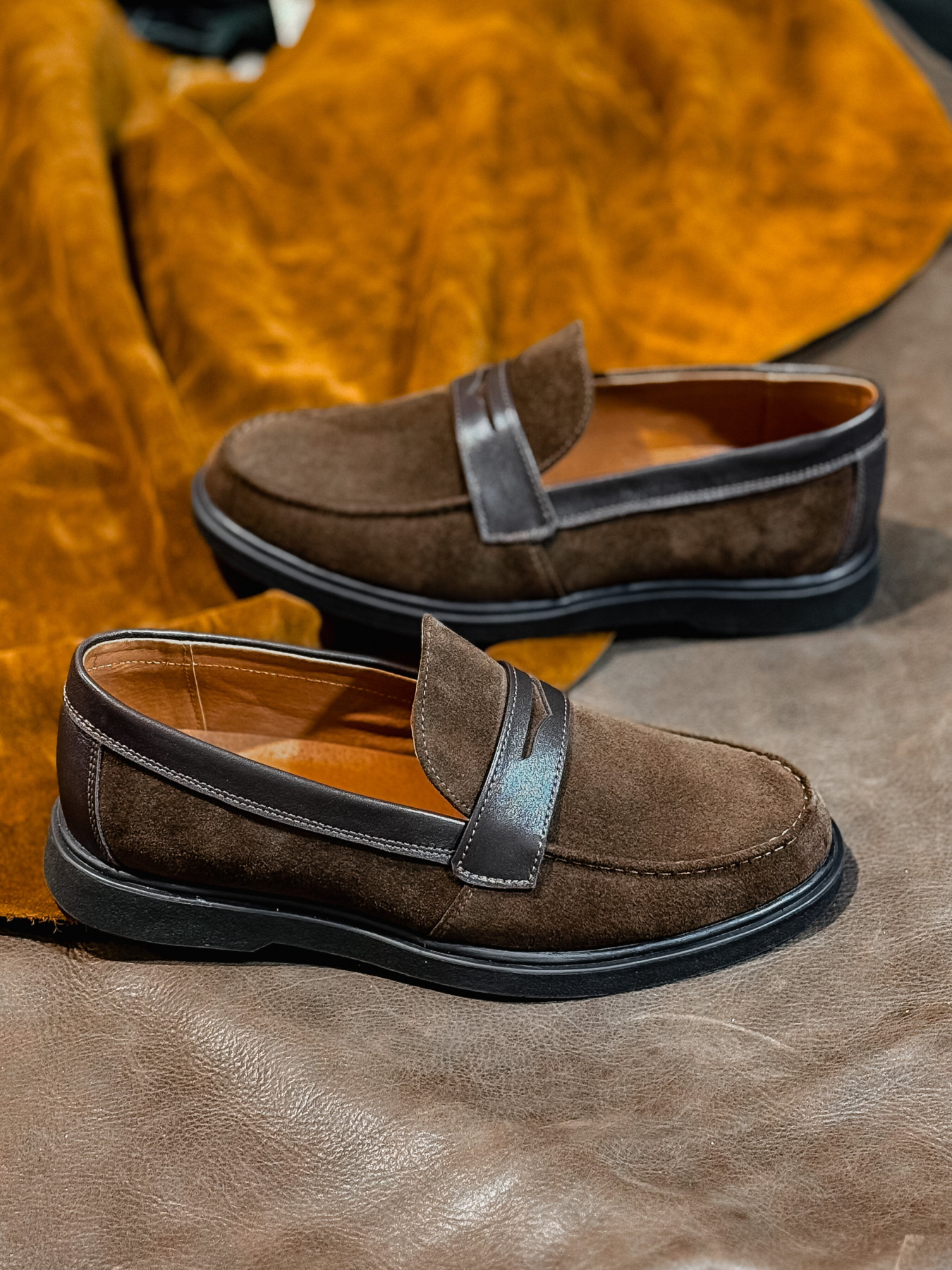 Лоферы Legessy модель BROOKLYN_COFFEE Фото