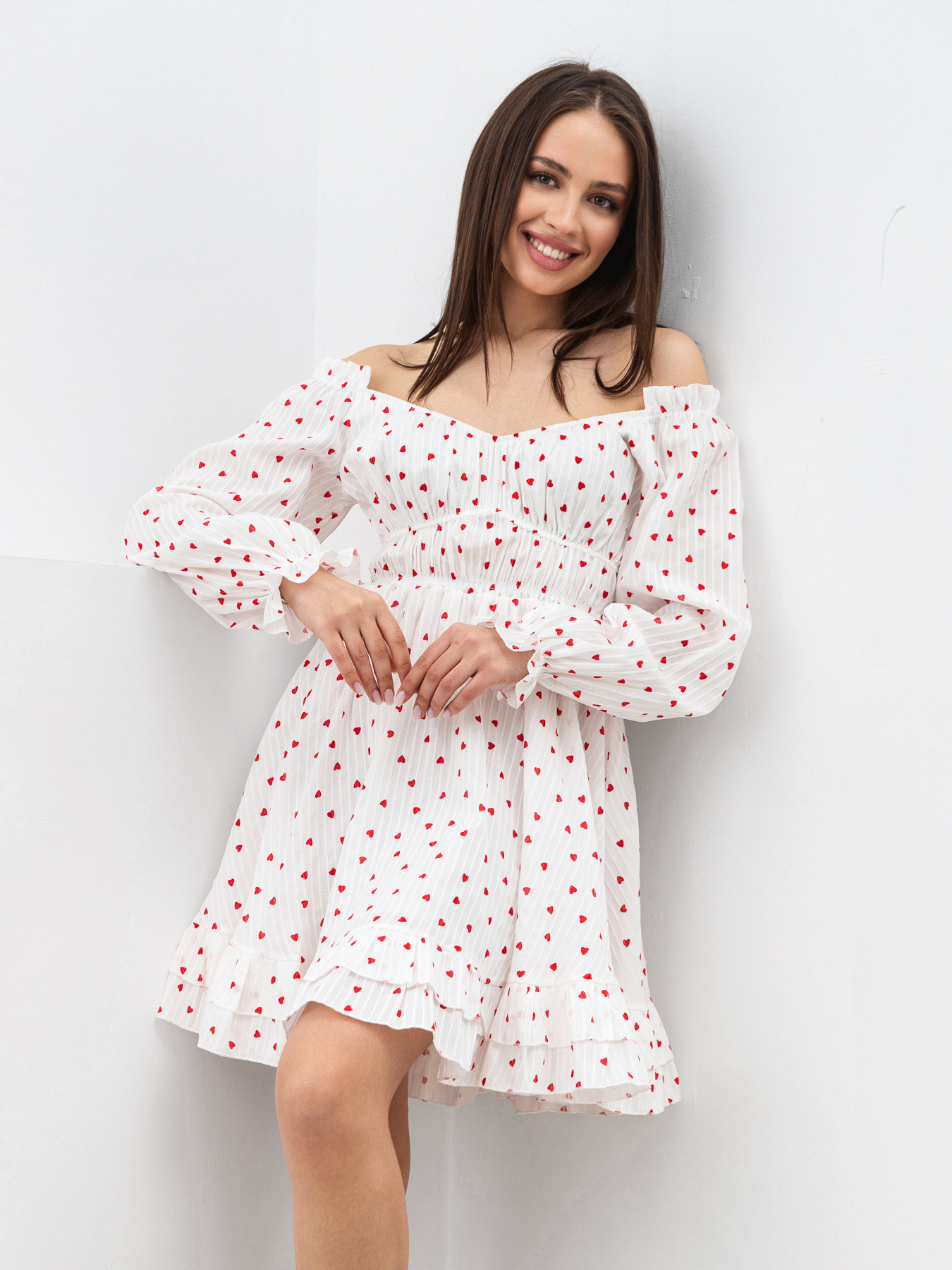 Платье мини Romashka Пелюстка модель 201062405073 Фото