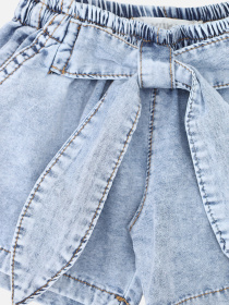 Джинсовые шорты YUKI модель ЦБ-00275278 Фото