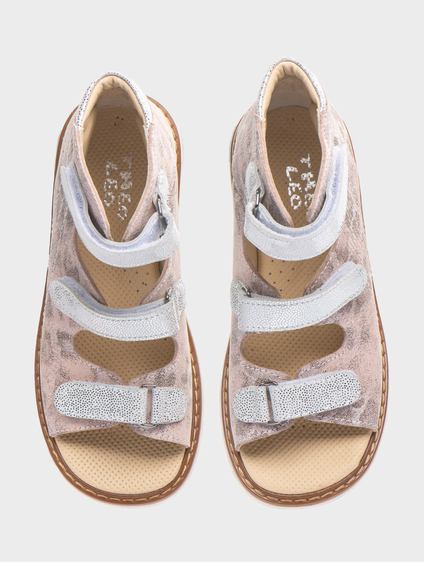 Сандалії Theo Leo модель LEO-297 POW-SIL Фото