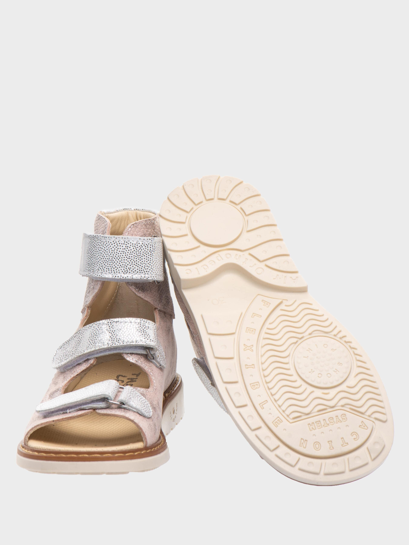 Сандалії Theo Leo модель LEO-297 POW-SIL Фото