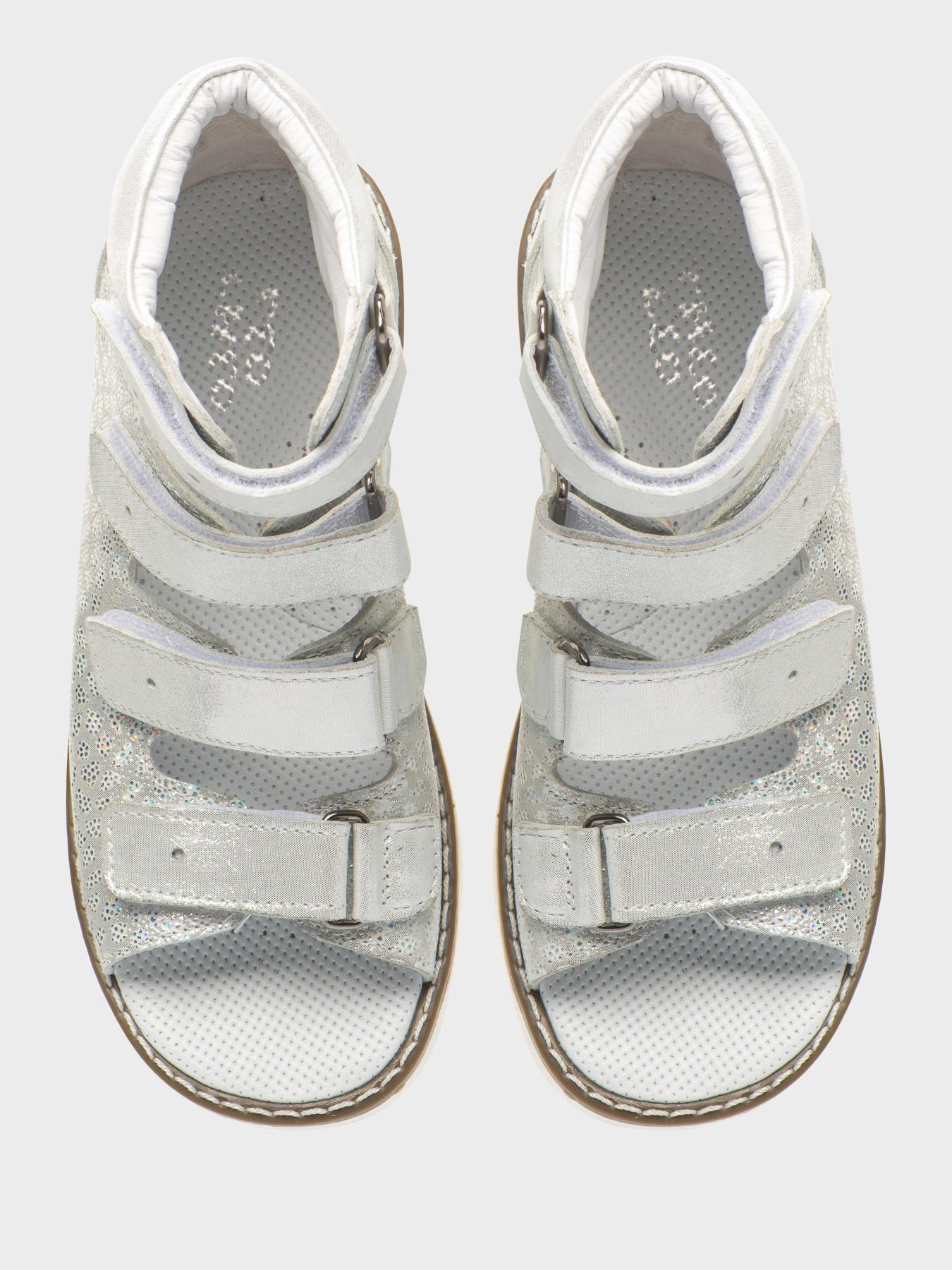 Сандалії Theo Leo модель LEO-2213 WH-SIL Фото