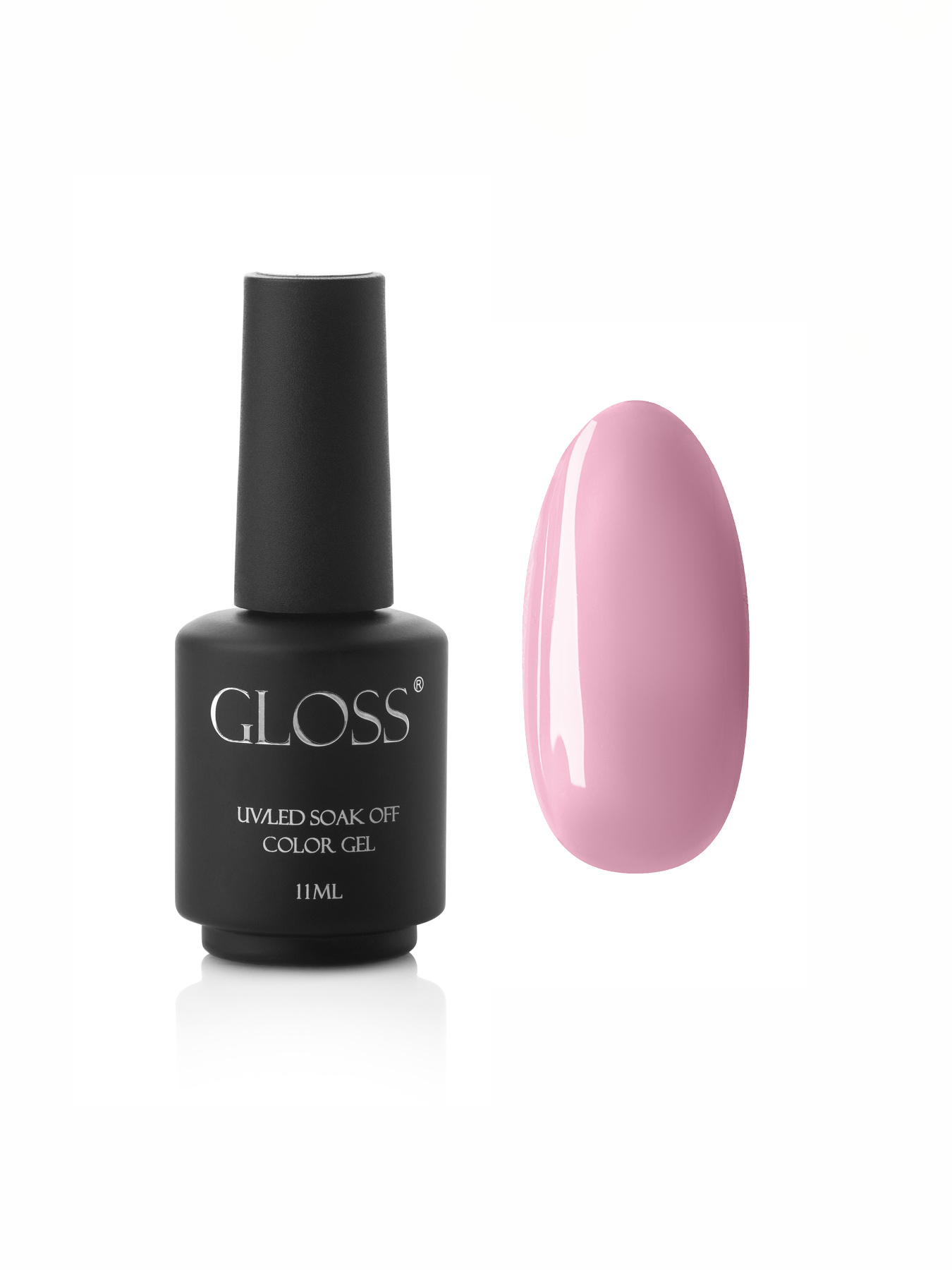 Гель-лак GLOSS 121, розовый камуфлирующий GLOSS COMPANY модель 4823271402740 Фото