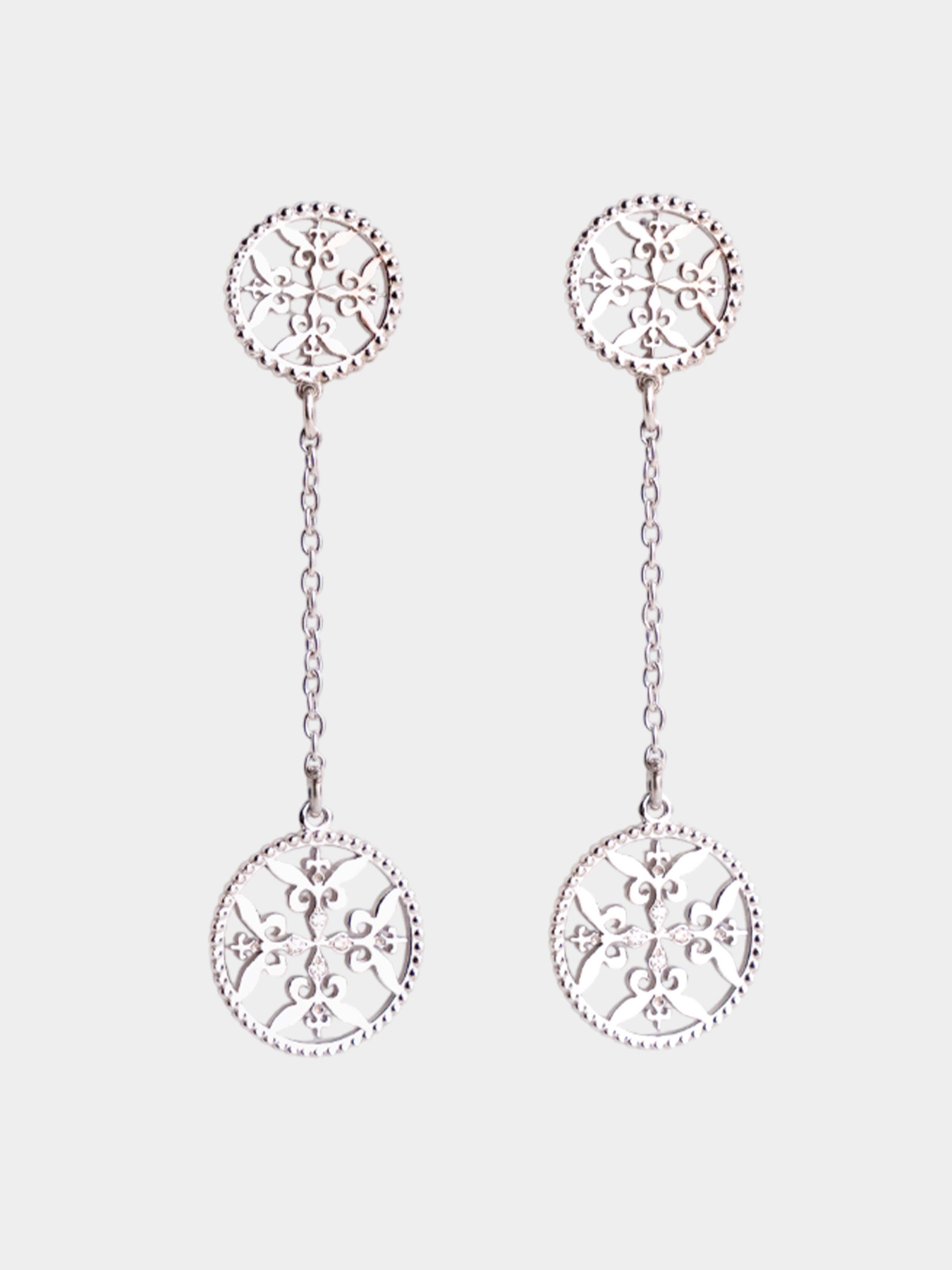 Серьги-подвески ZORA Jewelry модель 2000001690563 Фото
