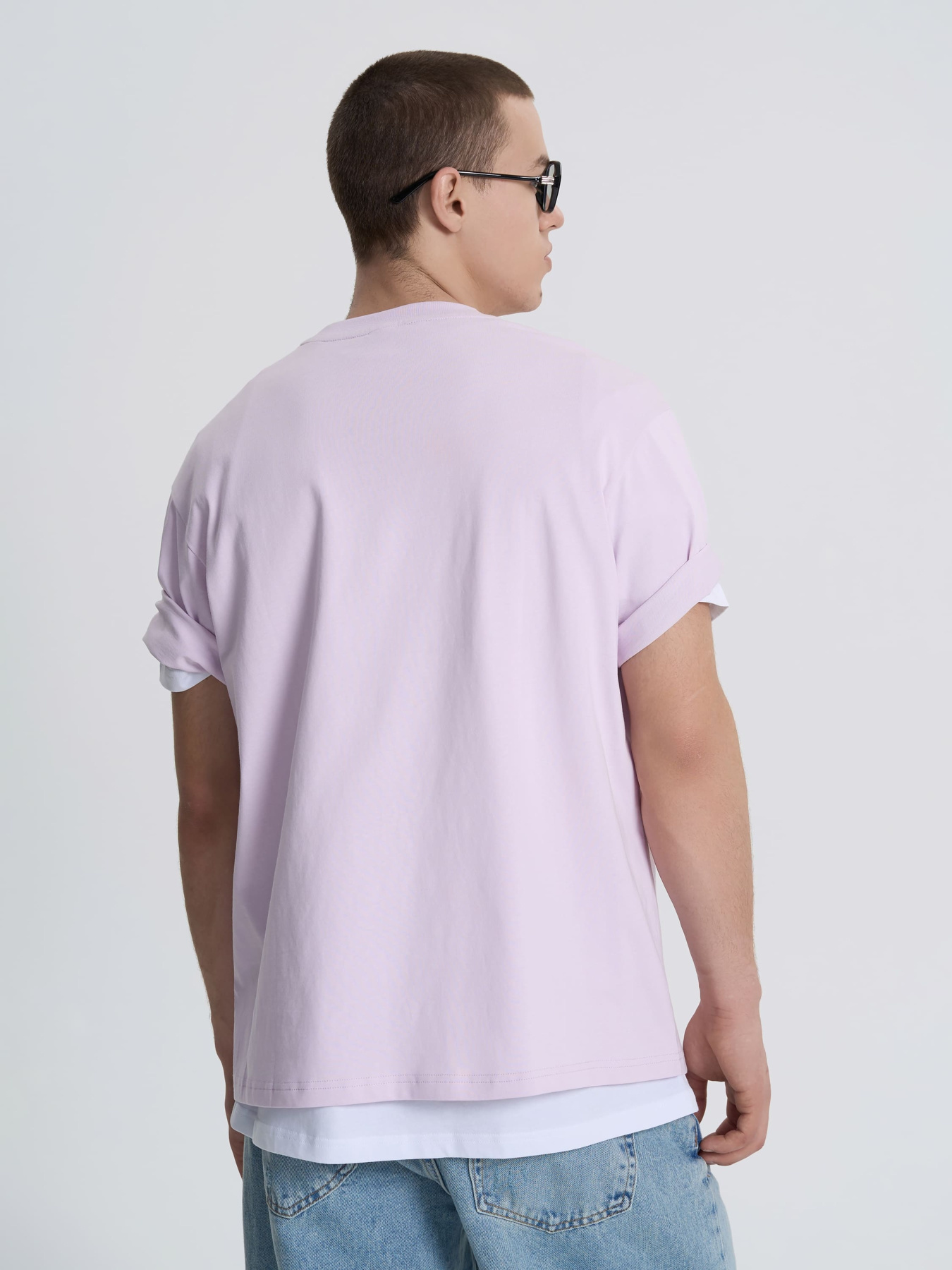 Футболка Роза Модель 230926_lavender Фото