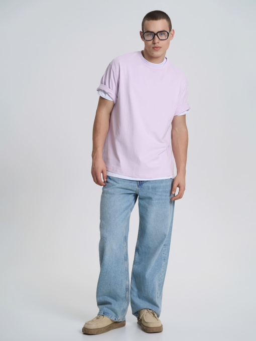 Футболка Роза модель 230926_lavender Фото