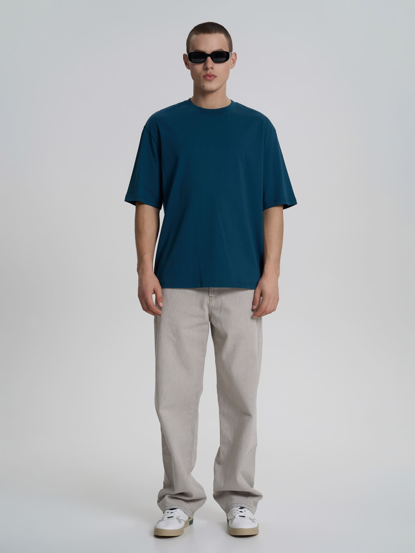 Футболка Роза Модель 230926_blue_green Фото