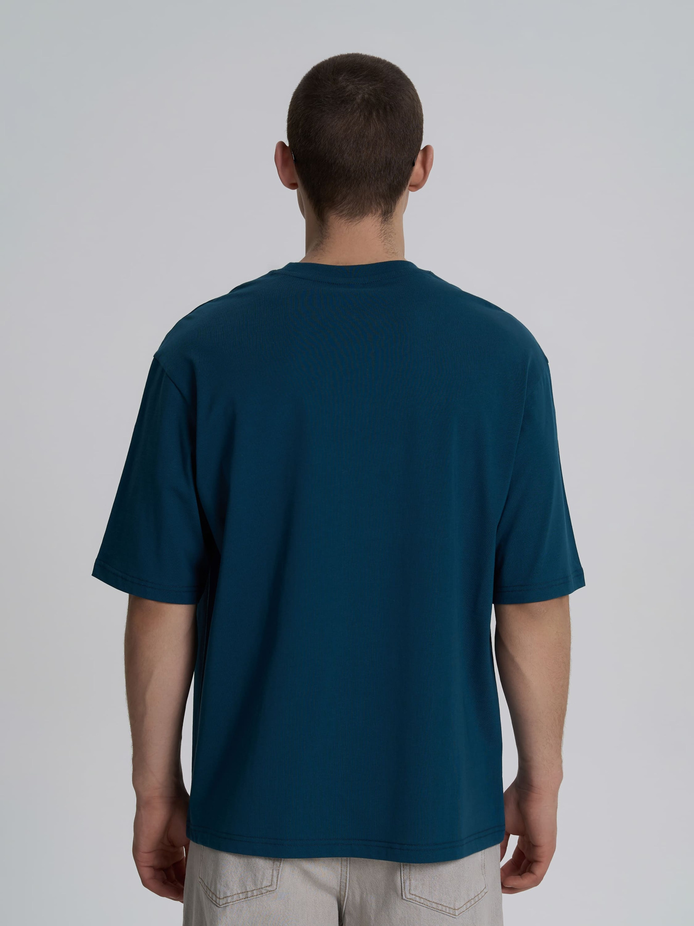 Футболка Роза модель 230926_blue_green Фото