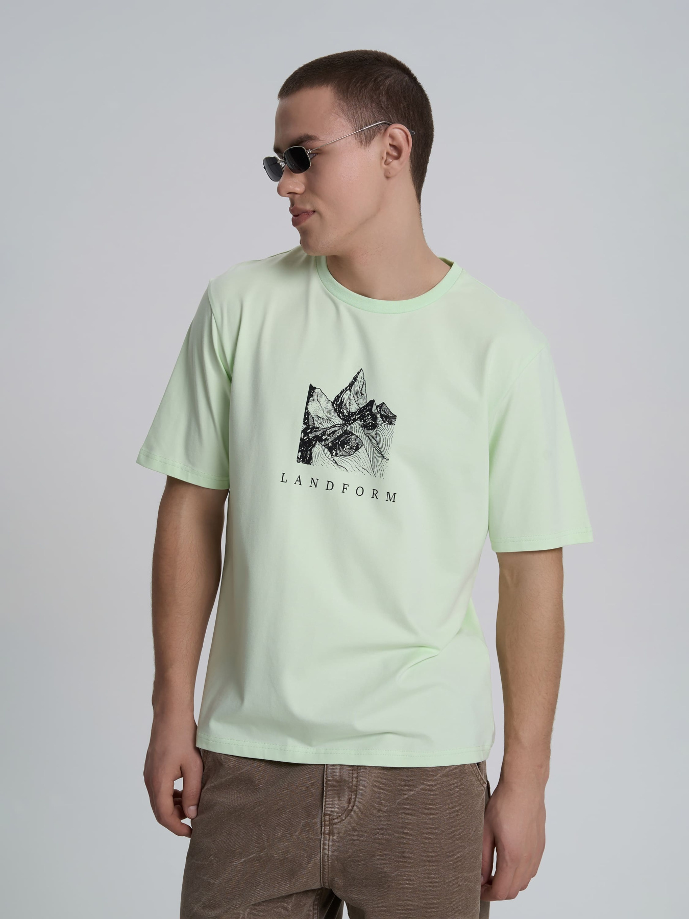 Футболка Роза модель 220913_light_green Фото