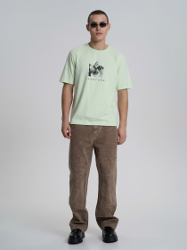 Футболка Роза модель 220913_light_green Фото