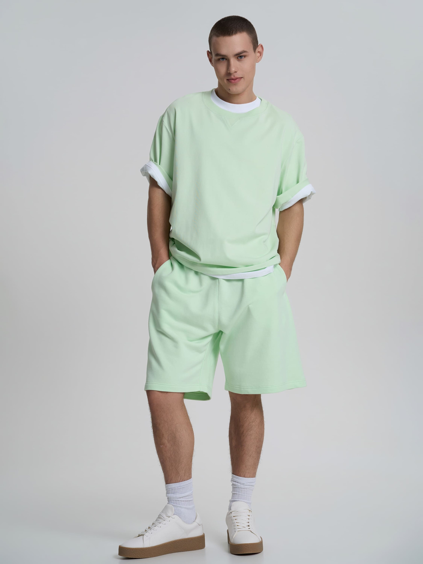 Футболка Роза модель 240652_light_green Фото