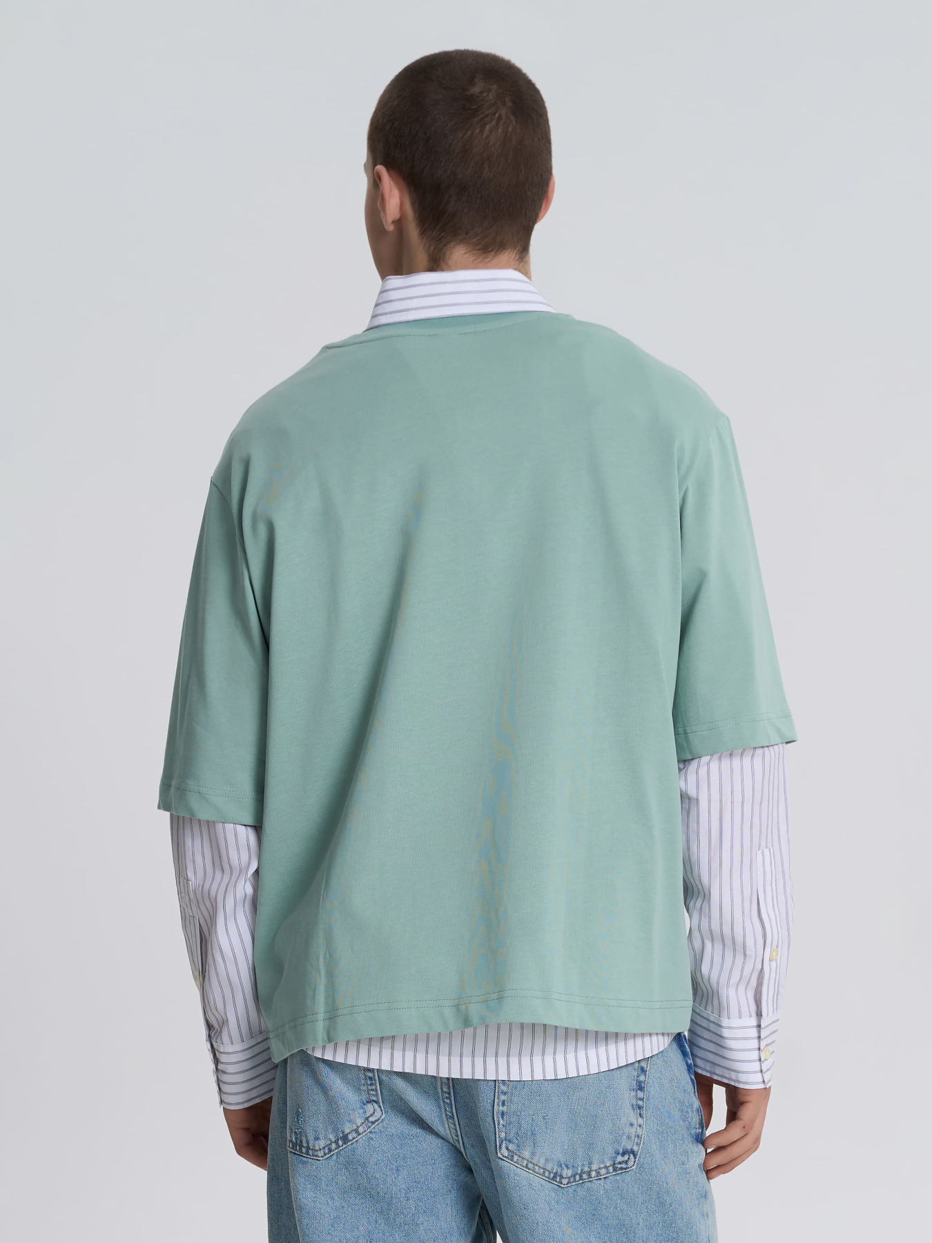 Футболка Роза Модель 240652_turquoise Фото