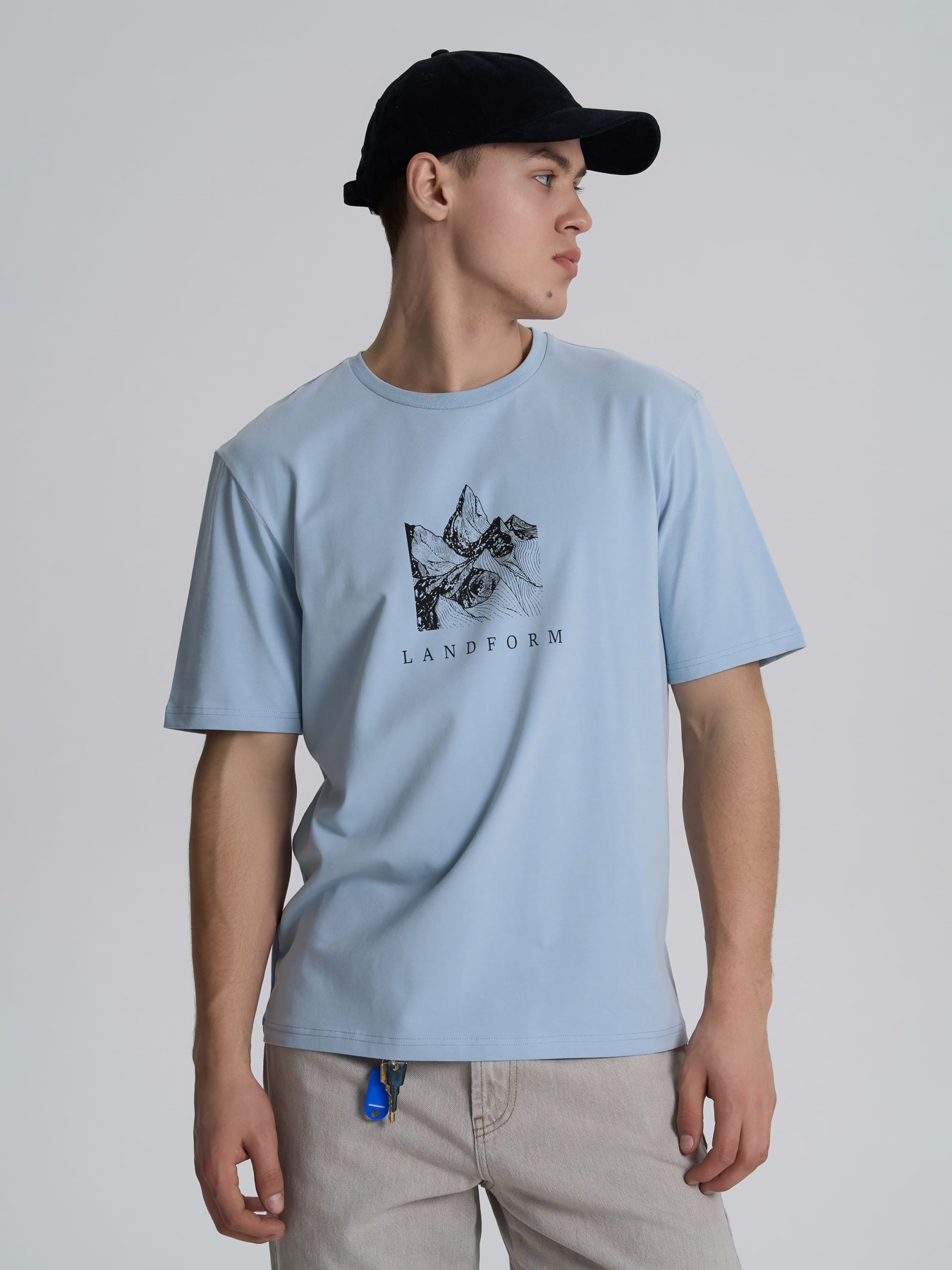 Футболка Роза Модель 220913_grey Фото