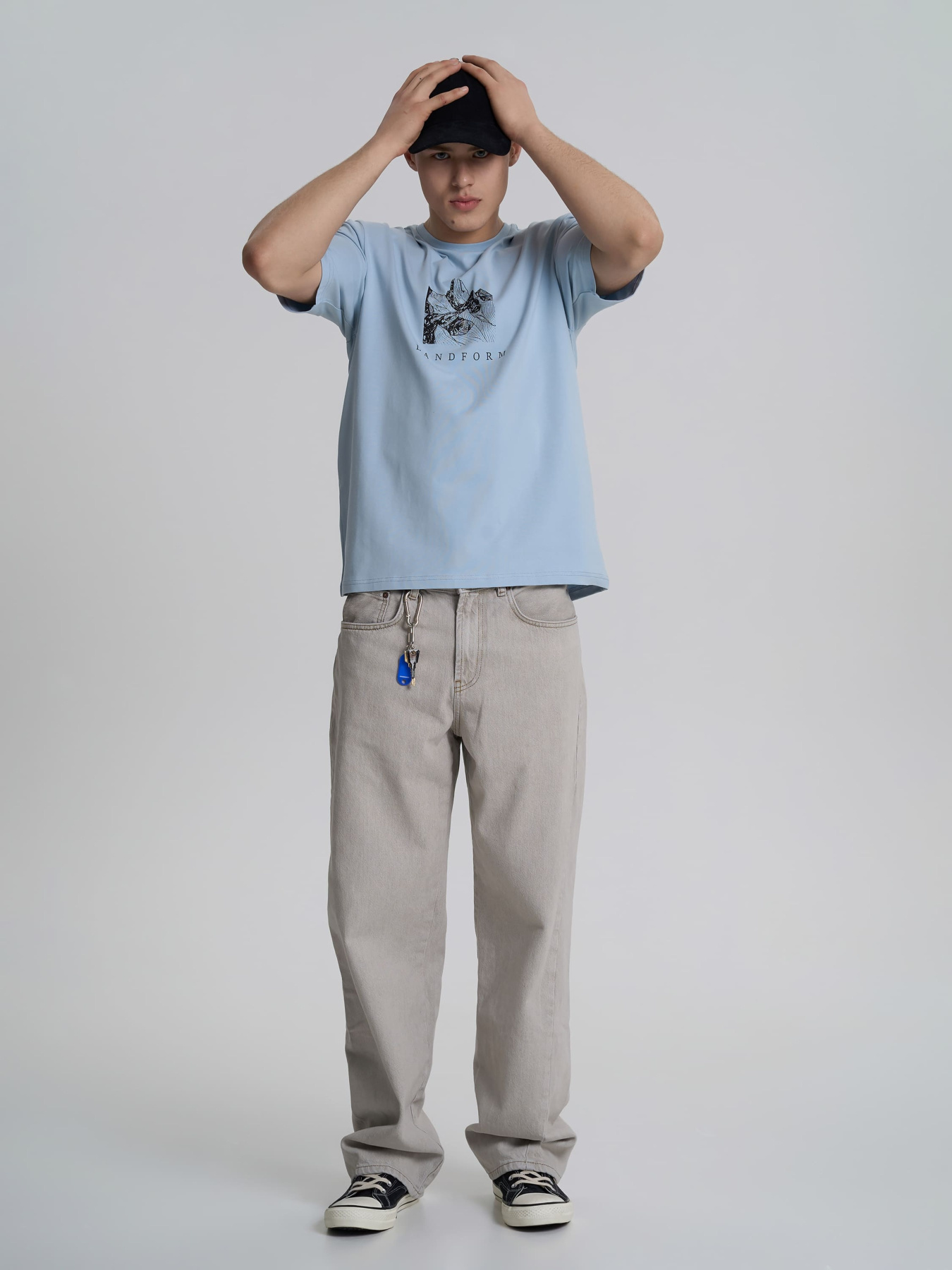 Футболка Роза Модель 220913_grey Фото