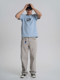 Футболка Роза модель 220913_grey Фото