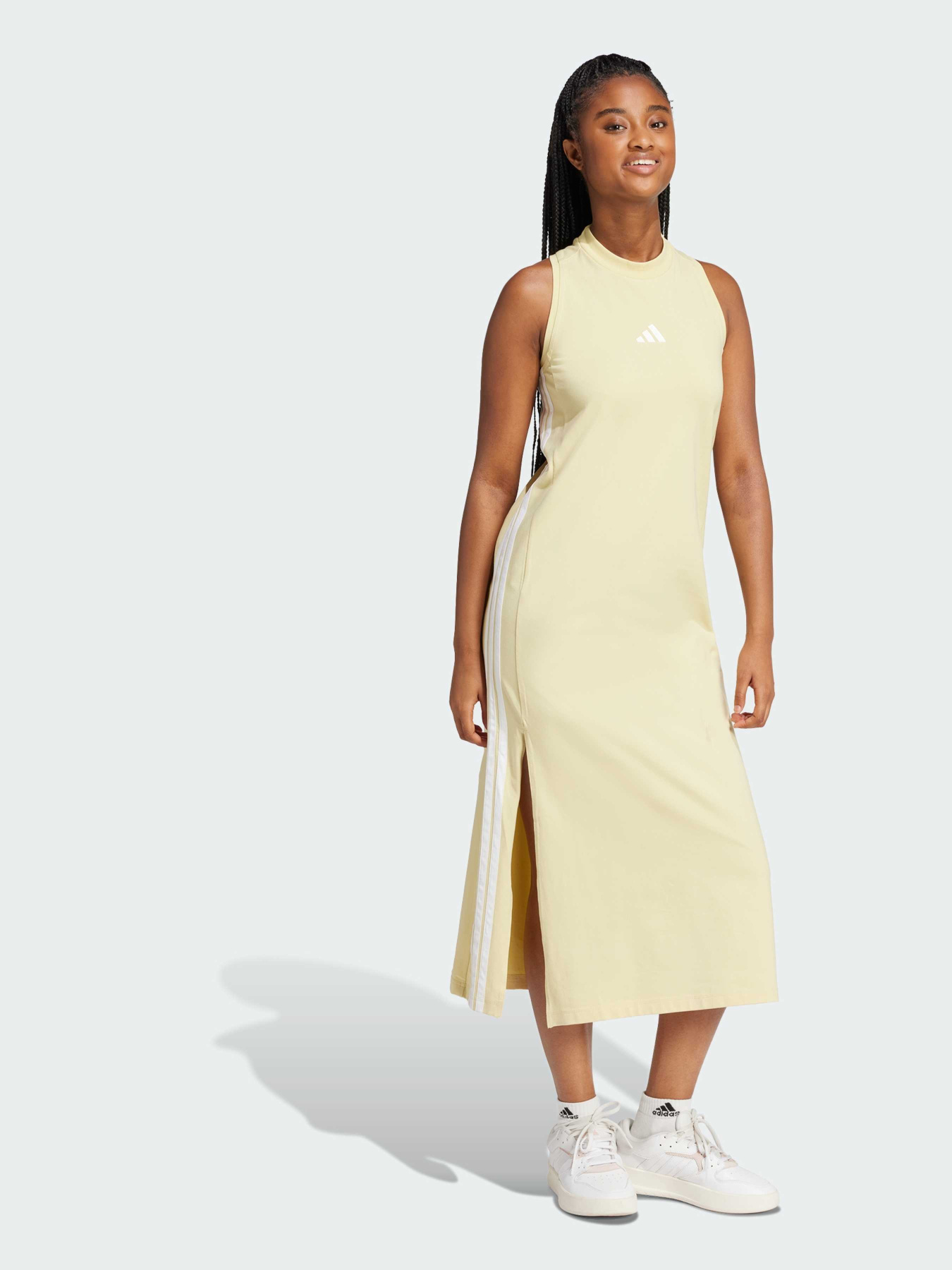 Платье миди Adidas модель JE1210 Фото