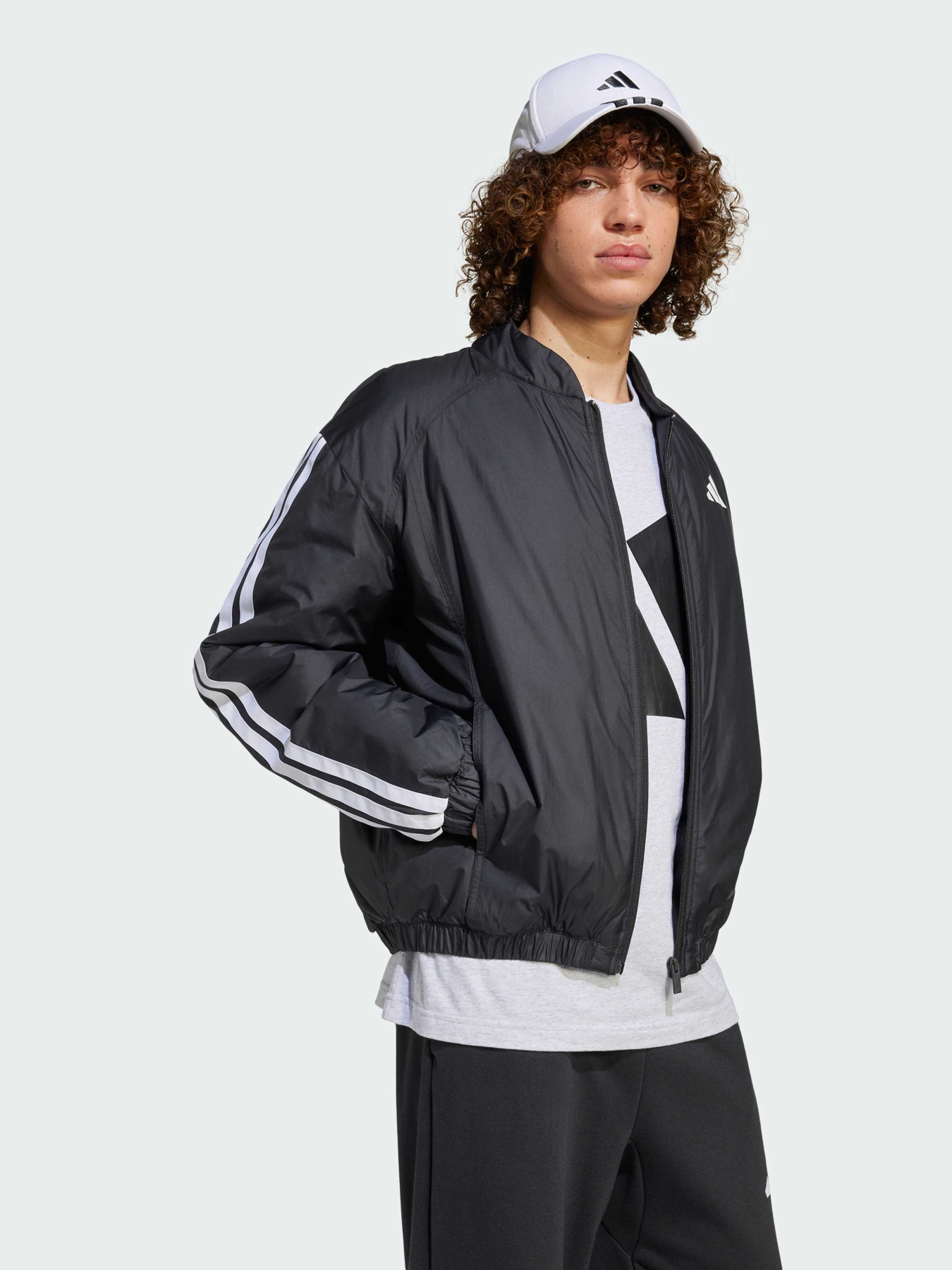 Бомбер Adidas модель JD1294 Фото