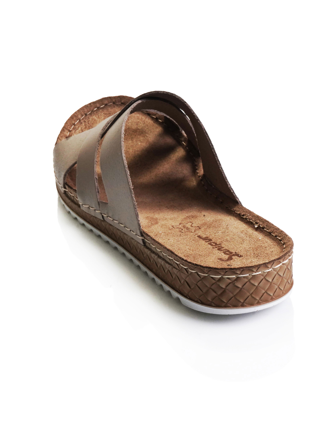 Шлепанцы Derisan модель V0-0005-beige Фото