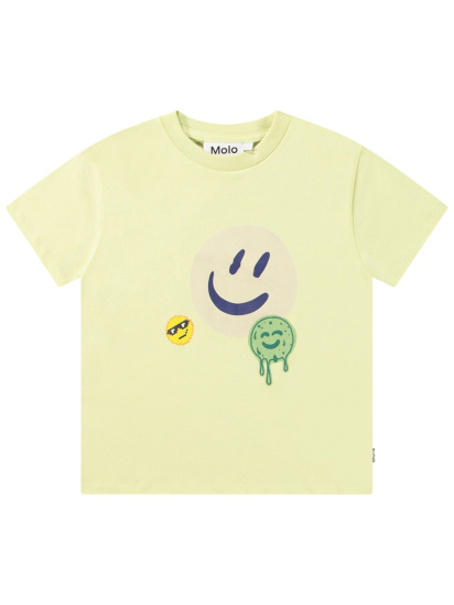 Футболка Molo Roxo Sticker Smile модель 1S25A202.3814 - фото